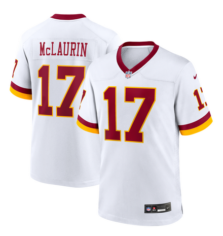 Men Washington Commanders #17 McLaurin white Nike NFL 2026 Alternate Game Jersey 0417003->washington commanders->NFL Jersey